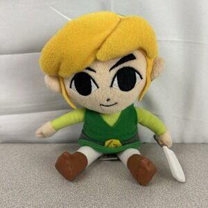 Nintendo Legend of Zelda Toon Link Plush Figure The Phantom Hourglass 2010